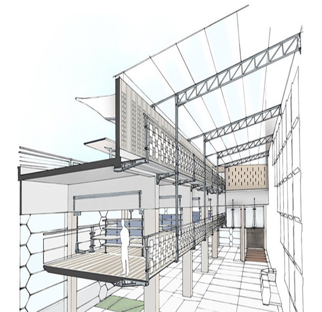 <span>Colored</span> interior design